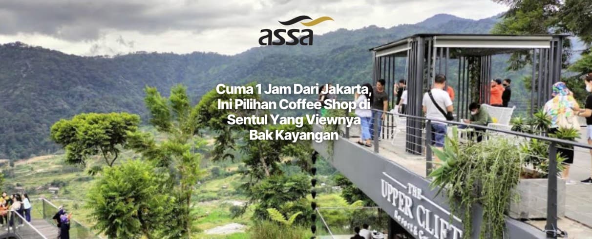 Cuma 1 Jam Dari Jakarta, Ini Pilihan Coffee Shop di Sentul Yang Viewnya Bak Kayangan