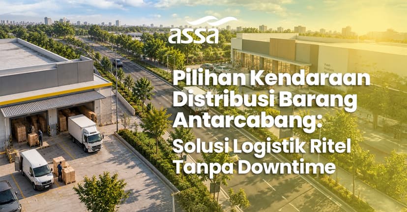 Pilihan Kendaraan Distribusi Barang Antarcabang: Solusi Logistik Ritel Tanpa Downtime